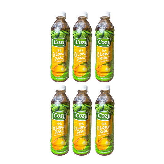 [Cozy] Mango Oolong Tea/Tra Olong Xoai - Pack of 6 (6x455ml)