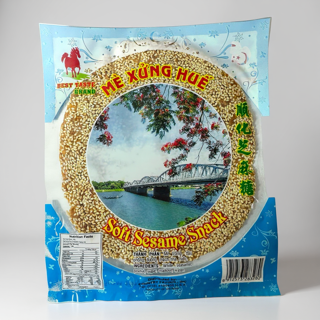 Soft Sesame Snack/Me Xung  Mem - 3.5 Oz - Pack of 5 1 each