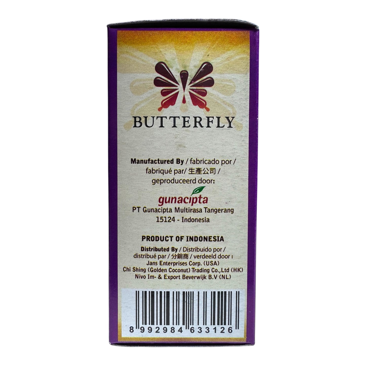 Butterfly Ube Flavor/Tinh Mui Khoai Mon - 60ml (2 Oz)