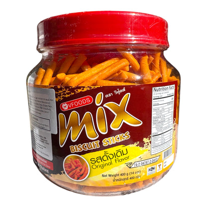 VFOODS MIX Biscuit Sticks (Original Flavor)/Banh Que 400 g (14 OZ).