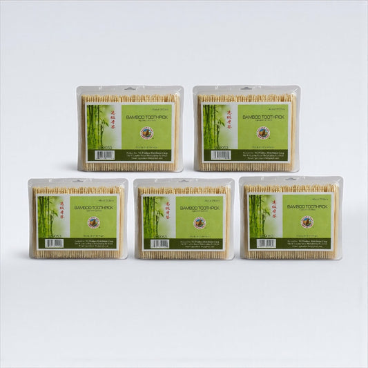 Bamboo Toothpicks| Tam Tre Viet Nam – About 350pcs x 5 packs