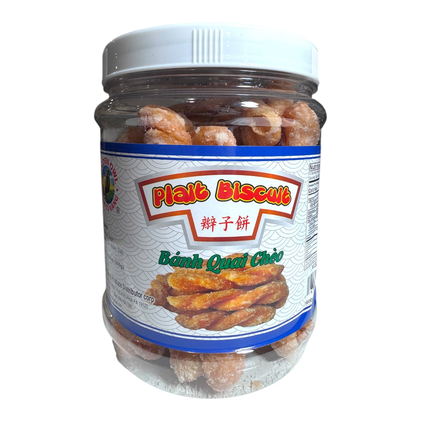 Plait Biscuit/Banh Quai Cheo - 10.5 oz (300g)