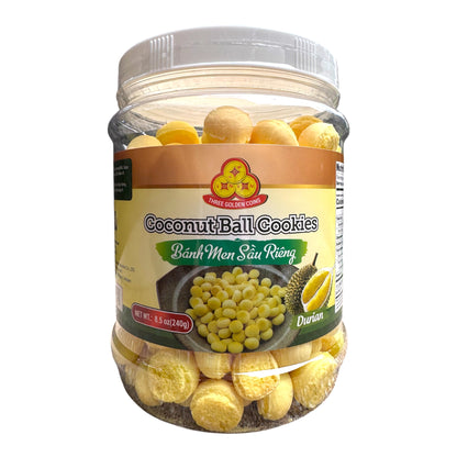 Durian Coconut Ball Cookies/Banh Men Sau Rieng