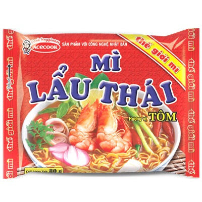 Acecook Thai Hot Pot Shrimp Instant Noodles – 01 x 80g