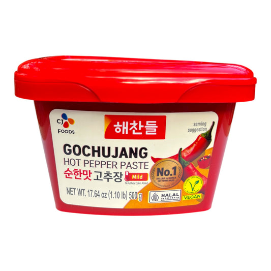 GOCHUJANG Hot Pepper Paste (Mild)/Tuong Ot (Vi Cay Nhe)-17.63 OZ (500g)