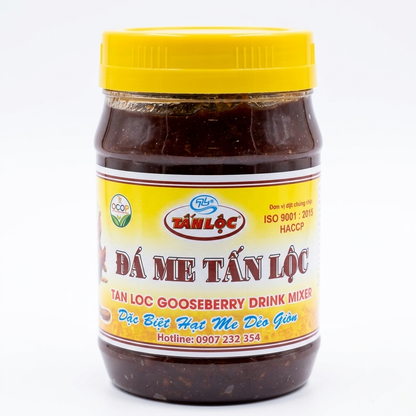 Tan Loc Tamarind Drink Mixer With Seeds/Da Me Tan Loc - 500g