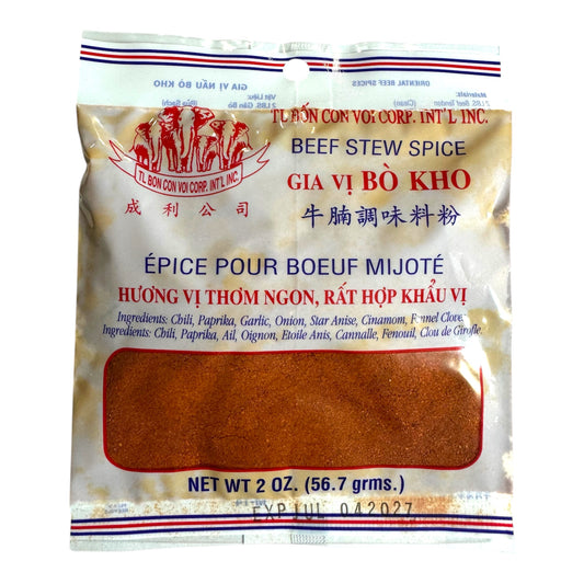 Bon Con Voi - Beef Stew Spice/Gia Vi Bo Kho 2 Oz