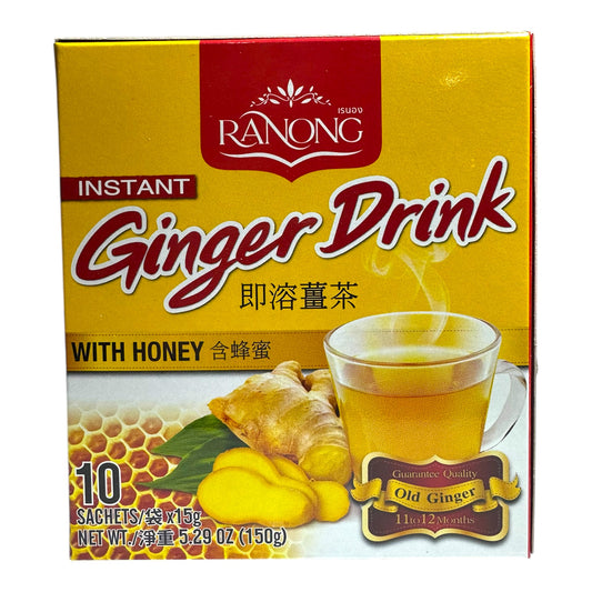 Instant Ginger Drink With Honey/Tra Gung Mat Ong 5.29 Oz (150g)