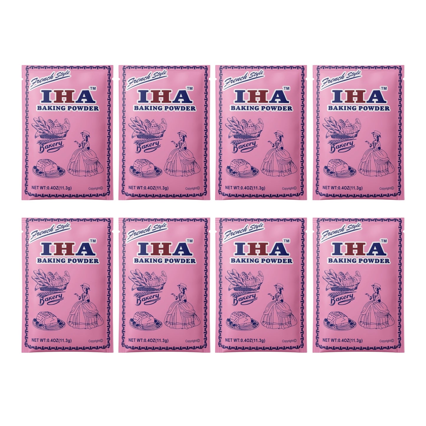 IHA Baking Powder/Bot Noi (Combo 8 bags)