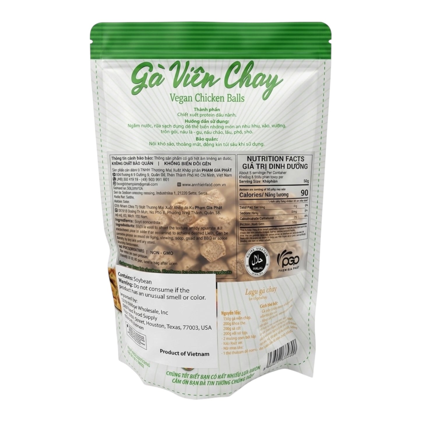 [An Nhien] Vegan Chicken Balls/Ga Vien Chay