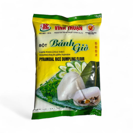 Vinh Thuan Pyramidal Rice Dumpling Flour/Bot Banh Gio – 14.1 oz (400 g)