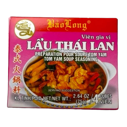 Bao Long Tom Yum Soup Seasoning - (4 cubes inside)