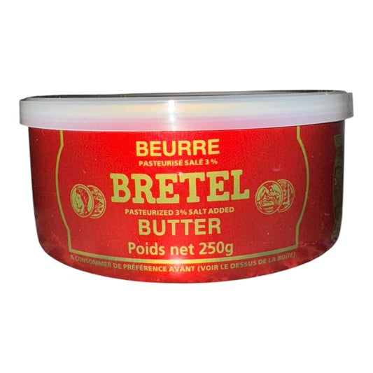 Bretel Butter – Pasteurized Salted Butter (Bơ Mặn Tiệt Trùng) – 250g