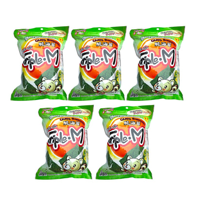 Triple M Crispy Seaweed (Original Flavor) COMBO 5 bags x 35g