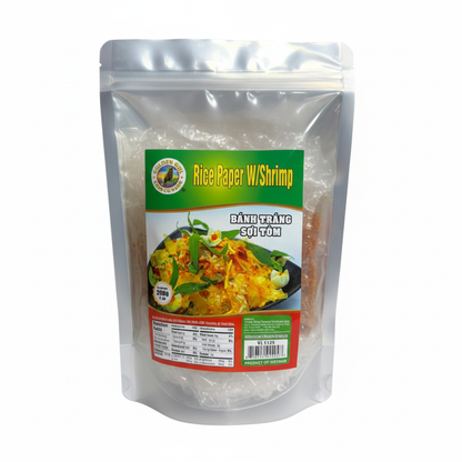 Shredded Rice Paper (Shrimp)/Banh Trang Tron (Tom) - 7 Oz (200g)