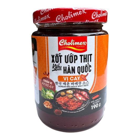 Cholimex Korean BBQ Sauce (Spicy Taste)/Xot Uop Thit Han Quoc (Vi Cay) - 190g