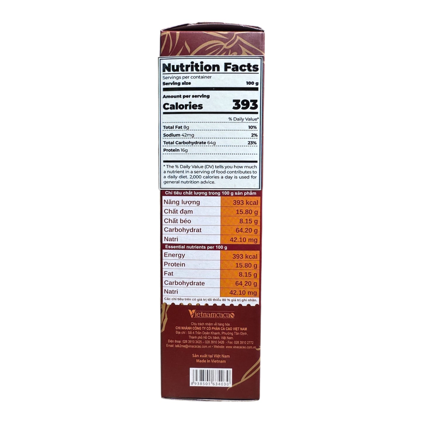 [Vietnamcacao] Good Night Cocoa Powder (Natural Flavor)
