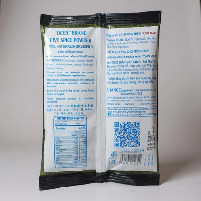 Vianco "Deer" Brand Five Spice Powder - Bot Ngu Vi Huong Hieu Con Nai 50g (1.76 oz)