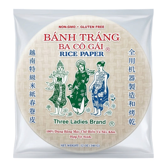 [Three Ladies] Vietnamese Rice Paper – 22 cm
