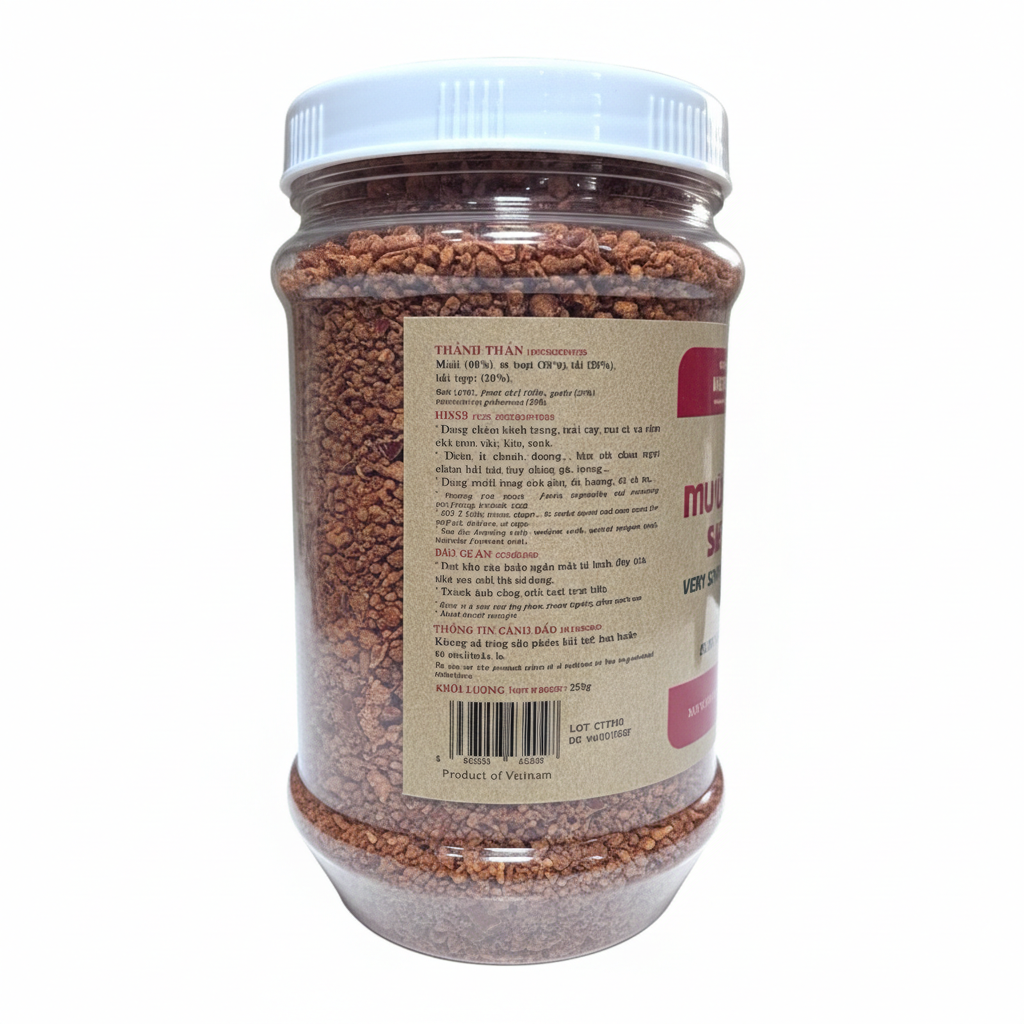 Chu Hai Very Spicy Chili Garlic Salt - Muoi Toi Ot Sieu Cay