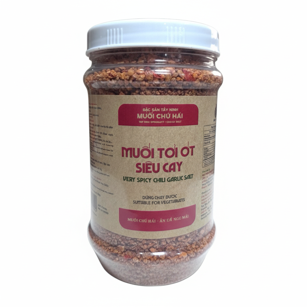 Chu Hai Very Spicy Chili Garlic Salt - Muoi Toi Ot Sieu Cay