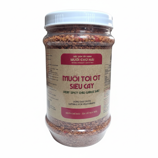 Chu Hai Very Spicy Chili Garlic Salt - Muoi Toi Ot Sieu Cay