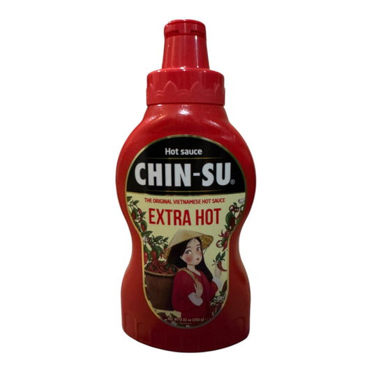 CHIN-SU Extra Hot Sauce (Tương ớt Chinsu cay đặc biệt) – 8.32 oz