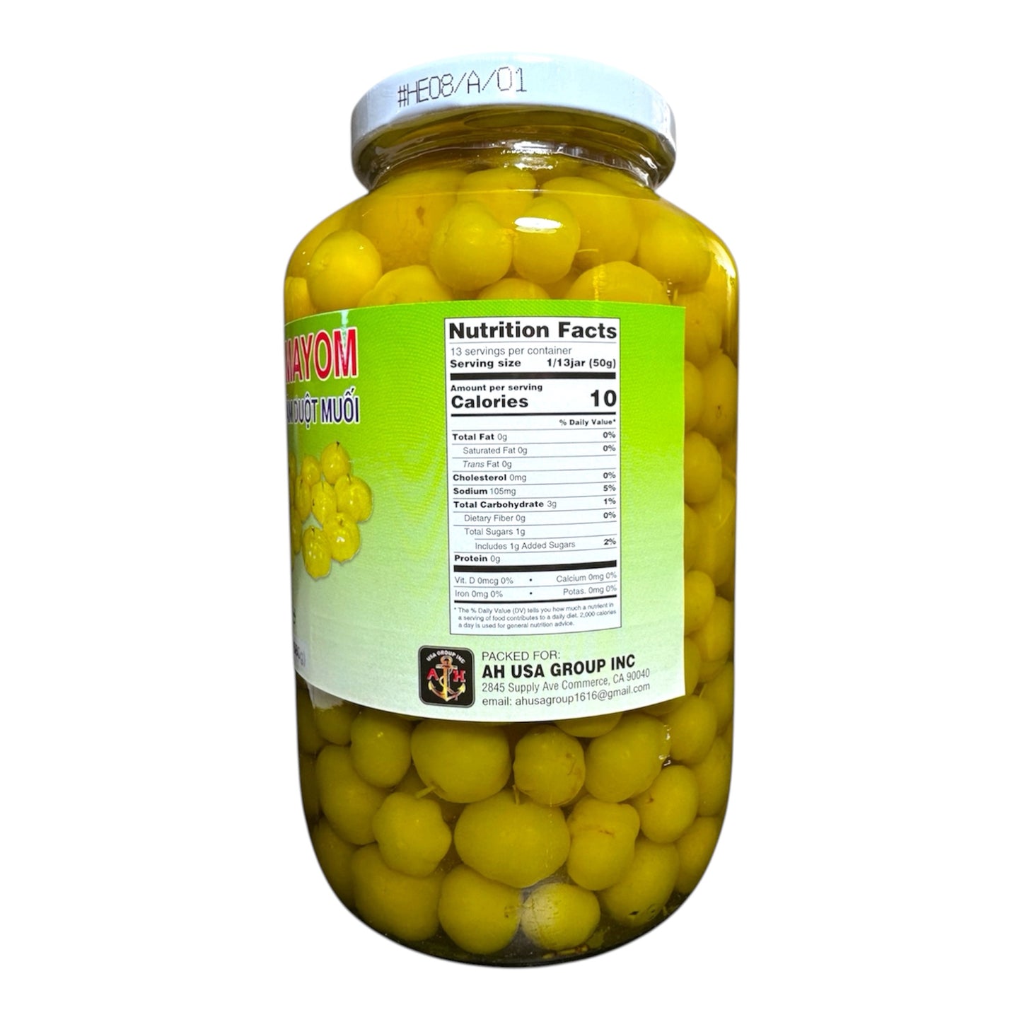 Pickled Mayom (Gooseberry)/Chum Ruot Muoi