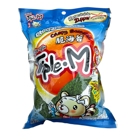 Triple M Crispy Seaweed (Seafood Flavor)/Rong Bien Gion Vi Hai San 35g