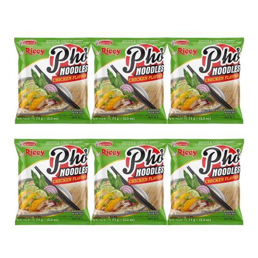 [Oh! Ricey] Pho Noodles Chicken Flavour/Pho Ga An Lien - Combo 6 packs