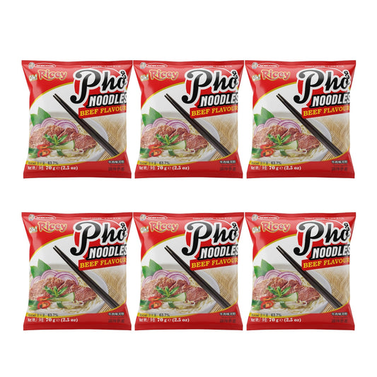 [Oh! Ricey] Pho Noodles Beef Flavour/Pho Bo An Lien - Combo 6 packs
