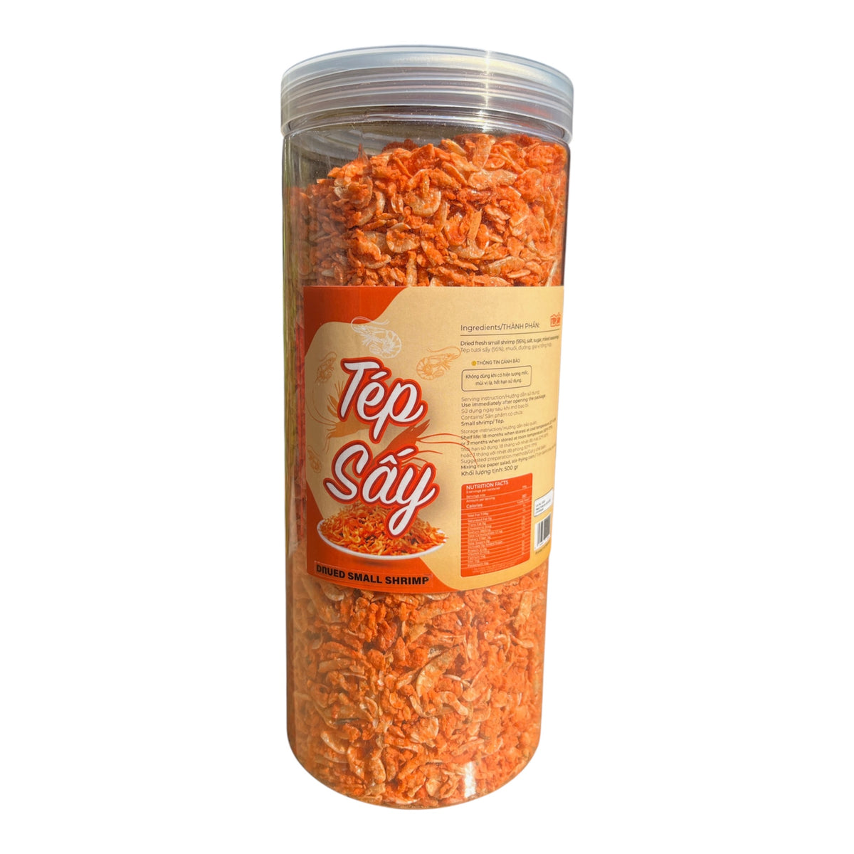 Dried Small Shrimp/Tep Say – 500g