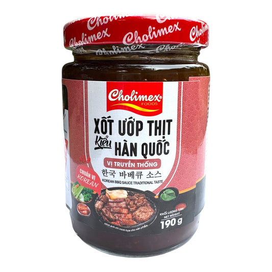 Cholimex Korean BBQ Sauce (Traditional Taste)/Xot Uop Thit Kieu Han Quoc - 190g