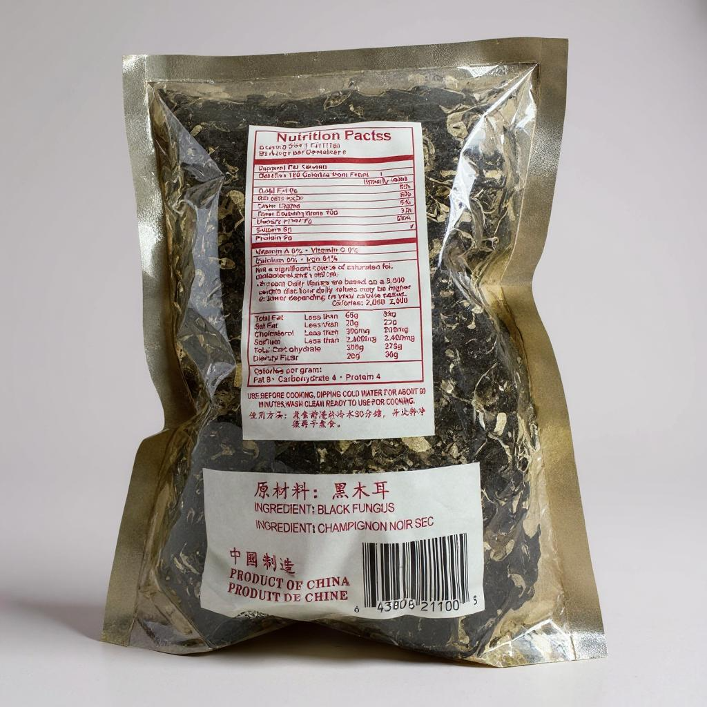 Dried Black Fungus (Shredded) Nam Meo Kho – 85g (3 oz)