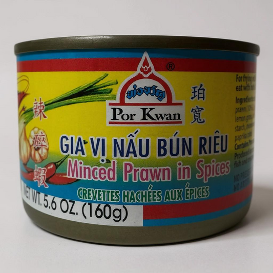 Pork Kwan Minced Prawn in Spices- Gia Vi Nau Bun Rieu 5.6 oz (160g)