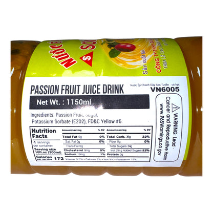 Son Tuyen Passion Fruit Juice Drink/Nuoc Ep Chanh Day 1.15L (38.8 oz)