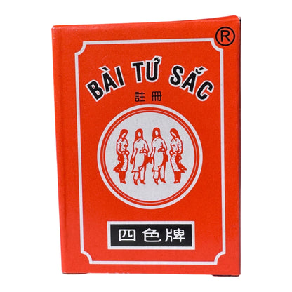 Four Color Playing Cards/Bai Tu Sac – 1 Deck
