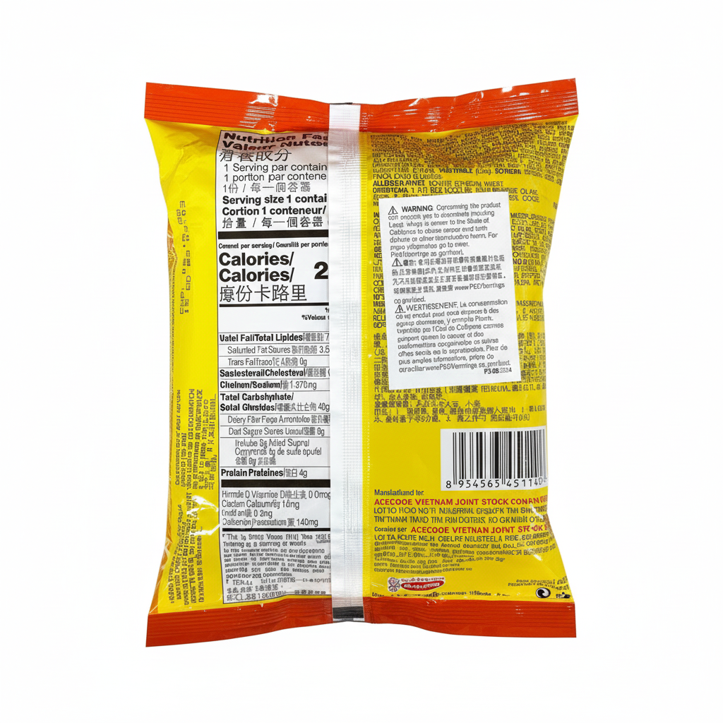 [Oh! Ricey] Beef Ball Flavor Instant Rice Noodles/Hu Tieu Bo Vien 70g
