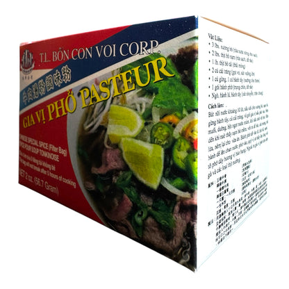 Bon Con Voi-Spice For Beef Pho (Filter Bag)/Gia Vi Pho (Tui Loc) 2 Oz