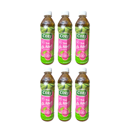[Cozy] Pink Guava Tea/Tra Oi Hong - Pack of 6 (6x455ml)