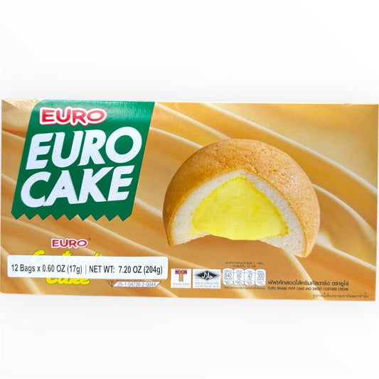 EURO Custard Cake – 12 packs