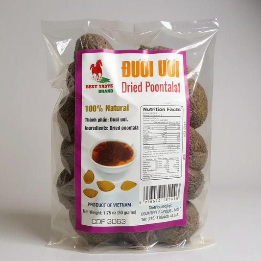 Dried Poontalai 100% natural- Đười ươi khô 100% tự nhiên 1.75 oz