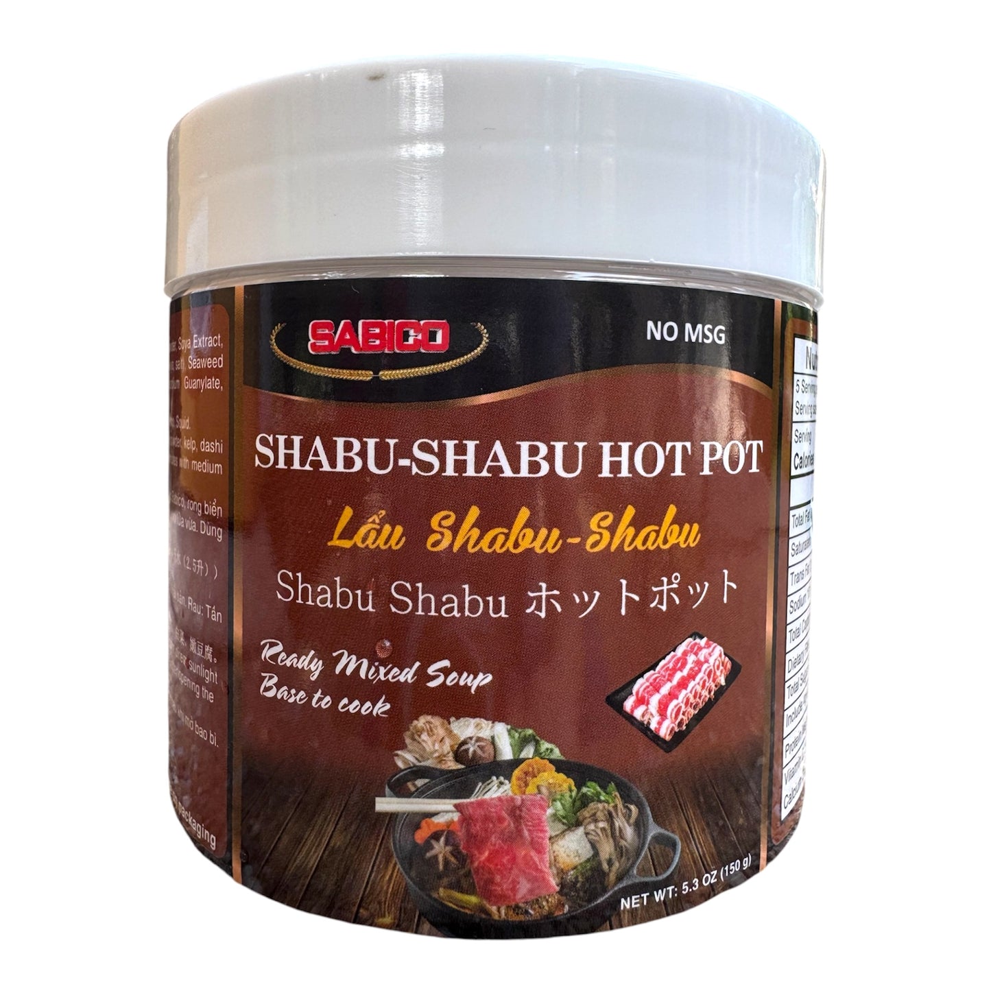 [Sabico] Shabu Shabu Hot Pot/Nuoc Cot Lau Shabu Shabu