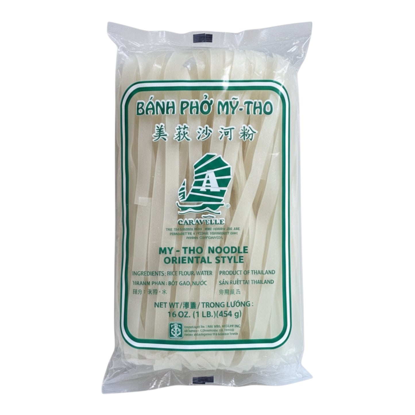 My-Tho Noodle Oriental Style (size L) /Banh Pho My Tho (size L) - 16 oz (454g)