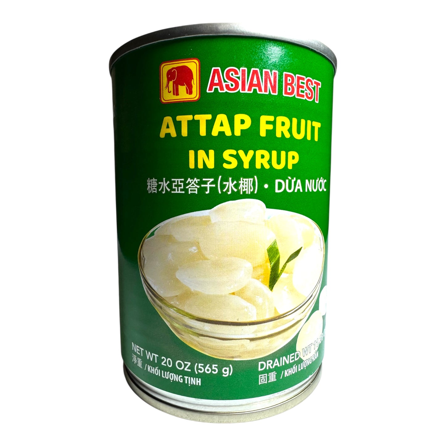 Asian Best-Attap Fruit in Syrup/Dua Nuoc Dong Hop 20 Oz (565g)