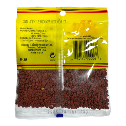 Bon Con Voi - Whole Annatto Seed/Hot Dieu Mau 2 oz
