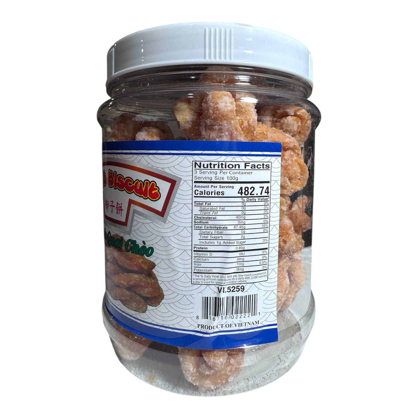 Plait Biscuit/Banh Quai Cheo - 10.5 oz (300g)