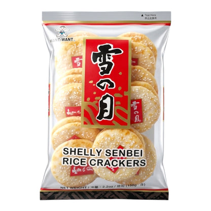 Want-Want Shelly Senbei Rice Crackers/Banh Gao