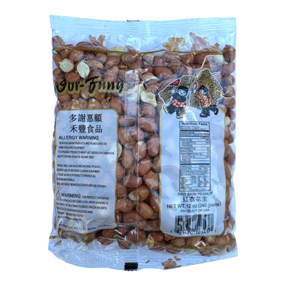 RED SKIN PEANUT/ĐẬU PHỘNG VỎ LỤA ĐỎ - 12 OZ (340 grams)
