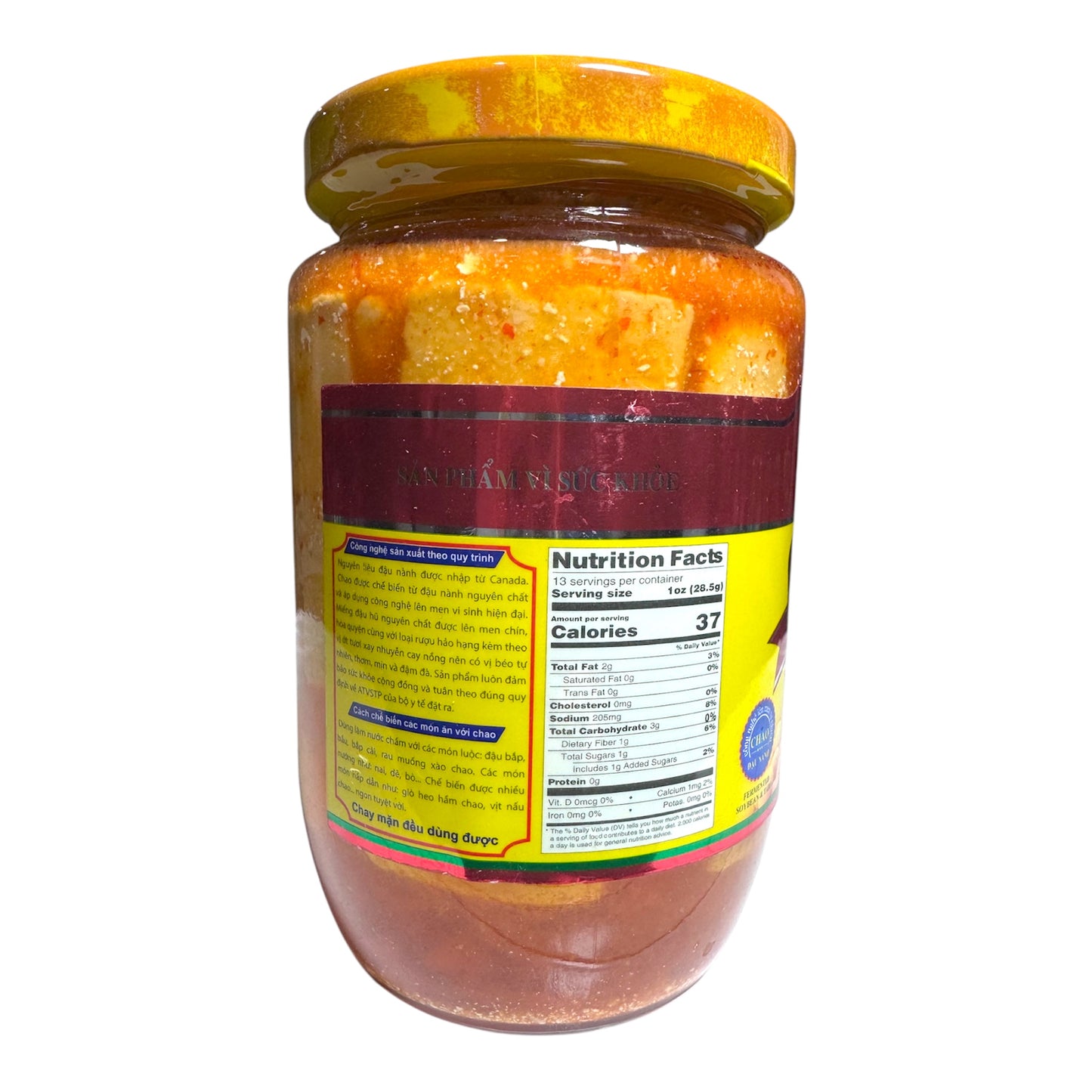 Soybean Curd/Chao Cao Cap - 13 Oz (370g)